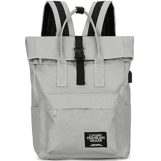 Foto 1 | Mochila Escolar Huoguo, De Lona, Estilo Universitario, Para Niñas - Venta Internacional.