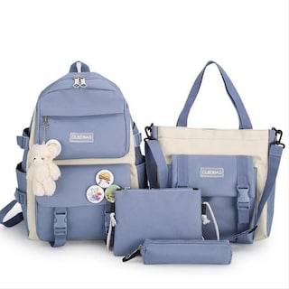 Foto 3 | Set De Mochilas Para Escuelas Al Aire Libre De Gran Capacidad, Nylon, Impermeable - Venta Internacional.