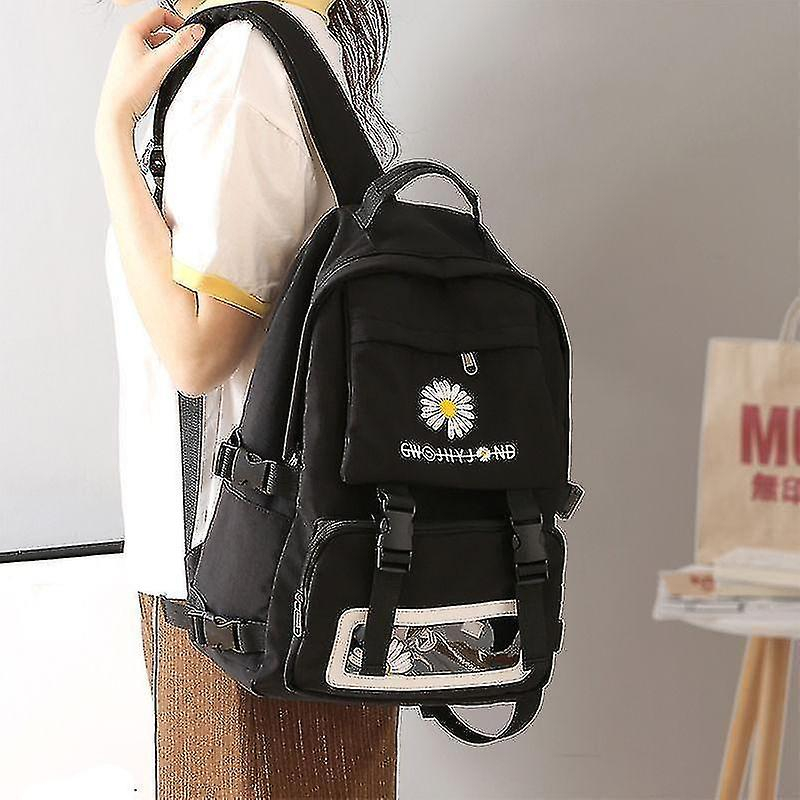 Foto 2 pulgar | Mochila Escolar Impermeable Huoguo Oxford Con Bolsa Para Flores - Venta Internacional.