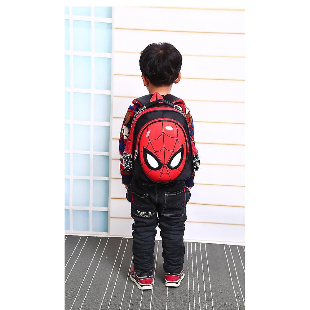 Foto 3 pulgar | Mochila Escolar Sanlin Beans Spiderman Para Niños Azul - Venta Internacional.