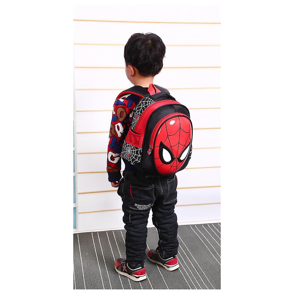 Foto 4 pulgar | Mochila Escolar Sanlin Beans Spiderman Para Niños Azul - Venta Internacional.