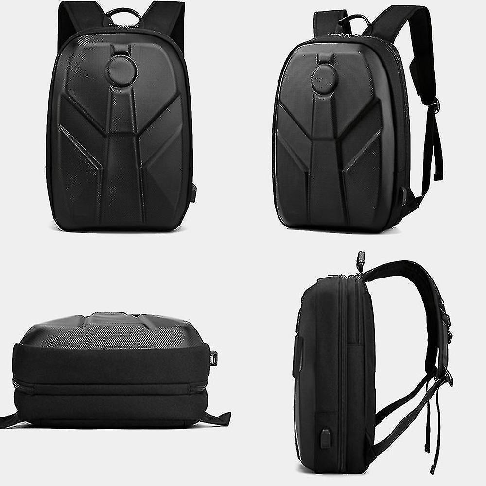 Foto 4 | Mochila Huoguo, Estereotipada, Rígida, Impermeable Para Hombre - Venta Internacional.