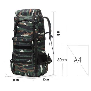 Foto 4 | Mochila Huoguo Oxford Cloth 70l Impermeable Para Viajes Al Aire Libre - Venta Internacional.