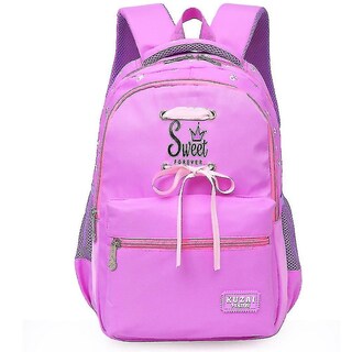 Foto 1 | Mochila Huoguo Morada Para Niña De Primaria Impermeable - Venta Internacional.