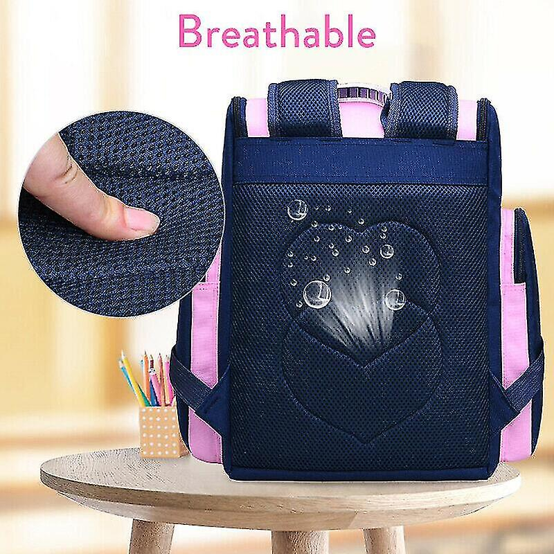 Foto 4 pulgar | Mochila Huoguo Para Estudiantes De 6 A 9 Años, Impermeable, De Nailon - Venta Internacional.