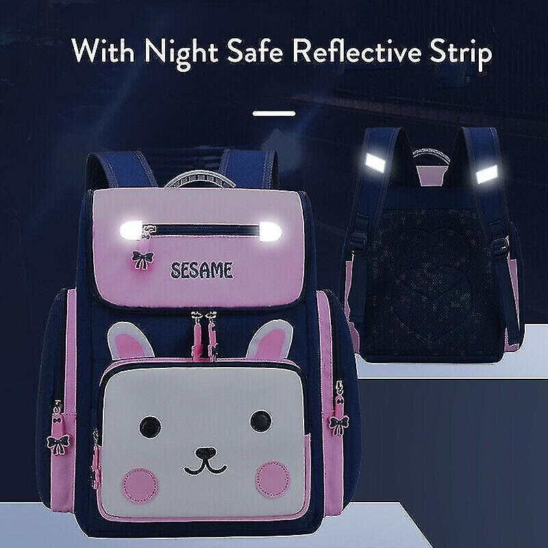 Foto 4 | Mochila Huoguo Para Estudiantes De 6 A 9 Años, Impermeable, De Nailon - Venta Internacional.