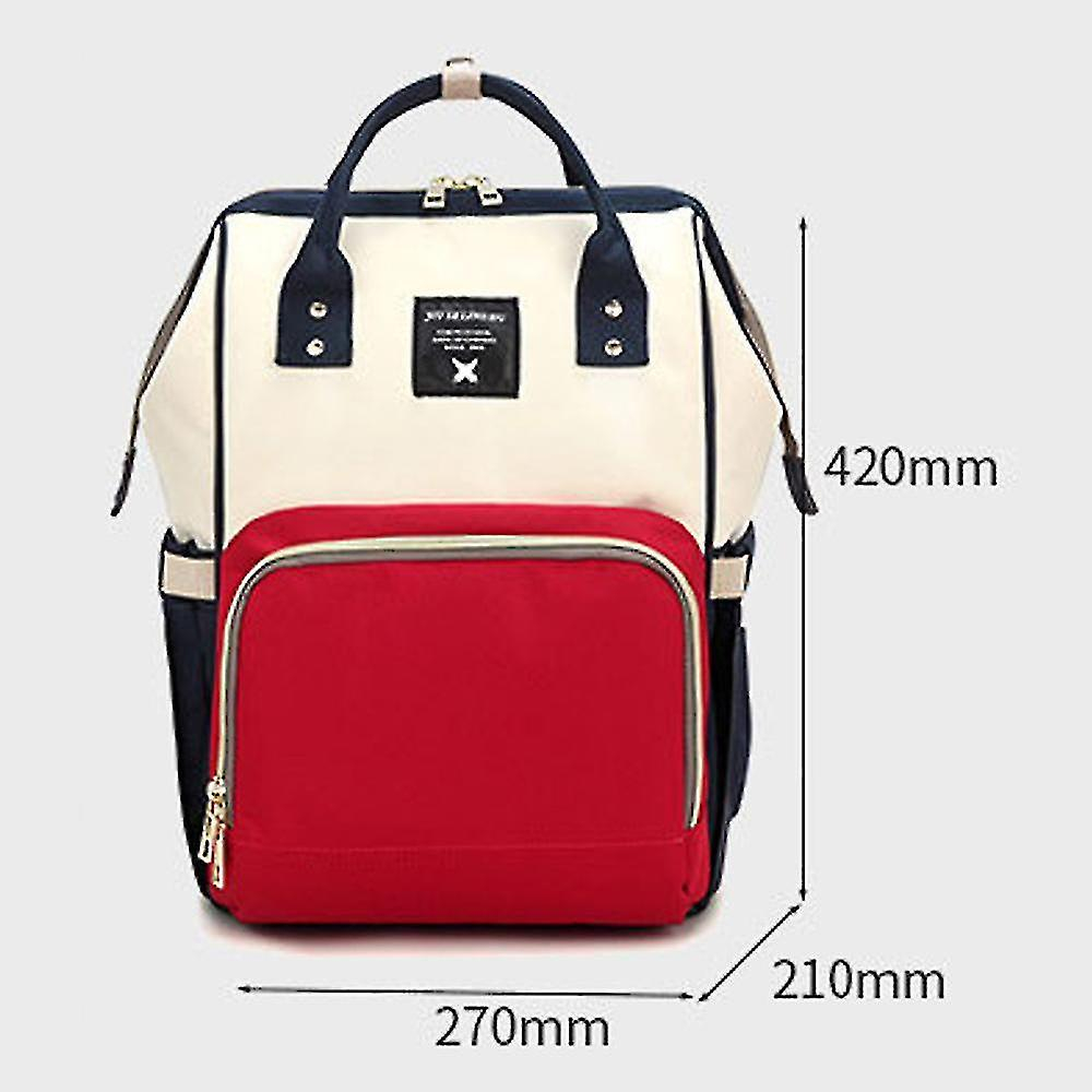 Foto 5 | Mochila Huoguo Impermeable Con Estampado De Dibujos Animados Para Madre Y Bebé - Venta Internacional.
