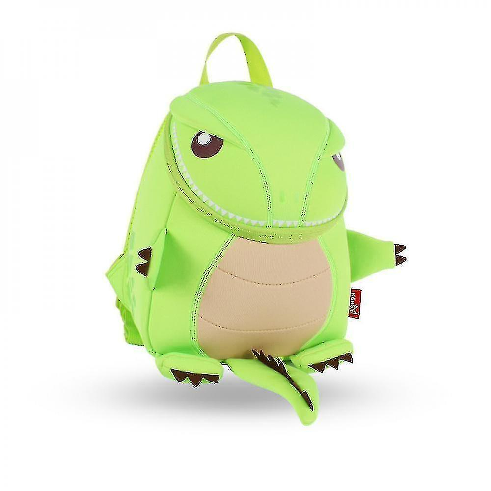 Foto 1 | Mochila Huoguo Green 3d Para Niños Pequeños Con Dibujos Animados En Edad Preescolar Mz92 - Venta Internacional.