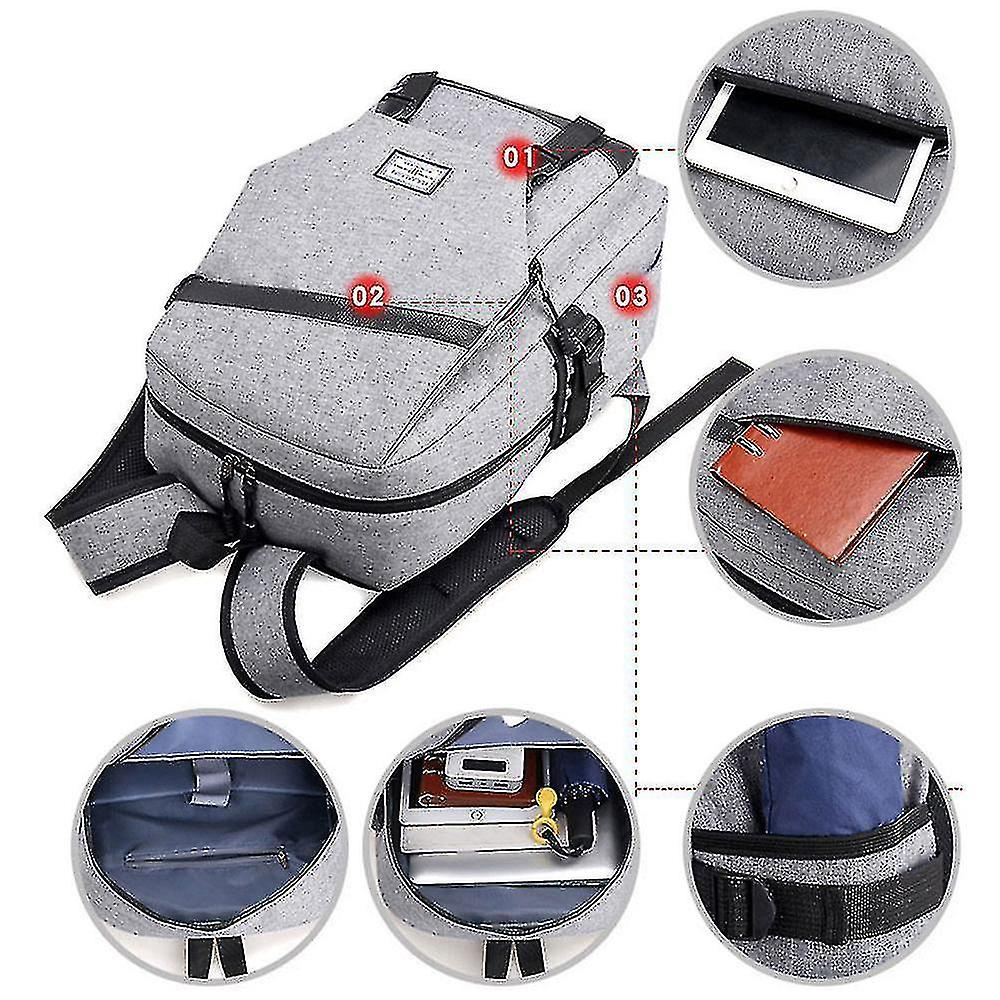 Foto 3 pulgar | Mochila Huoguo Casual De Tela Oxford De 20-35 L De Gran Capacidad - Venta Internacional.