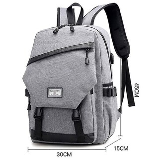 Foto 5 | Mochila Huoguo Casual De Tela Oxford De 20-35 L De Gran Capacidad - Venta Internacional.