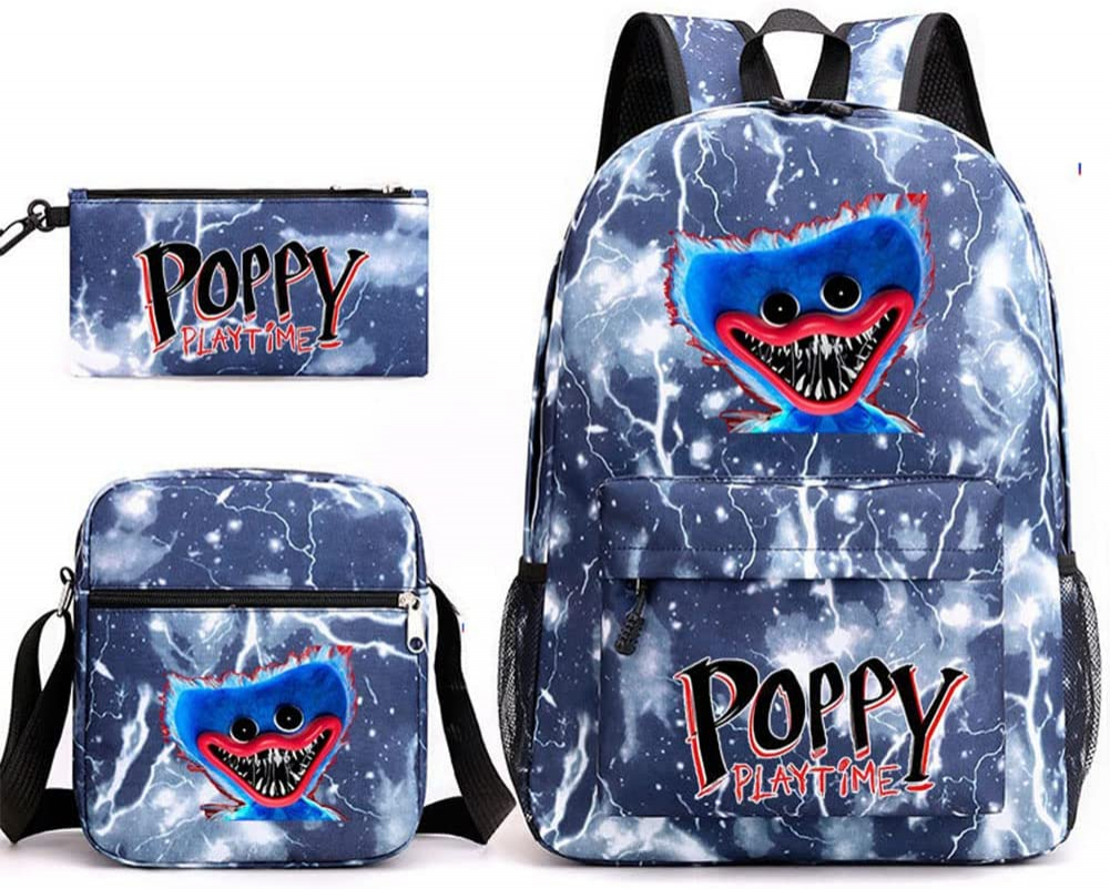 Foto 2 pulgar | Set De Mochilas Huoguo Poppy Playtime/huggy Wuggy Impreso En 3d - Venta Internacional.
