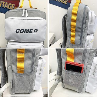 Foto 3 | Mochila Huoguo Para Hombre, Casual, Para Estudiantes De Secundaria, Azul - Venta Internacional.