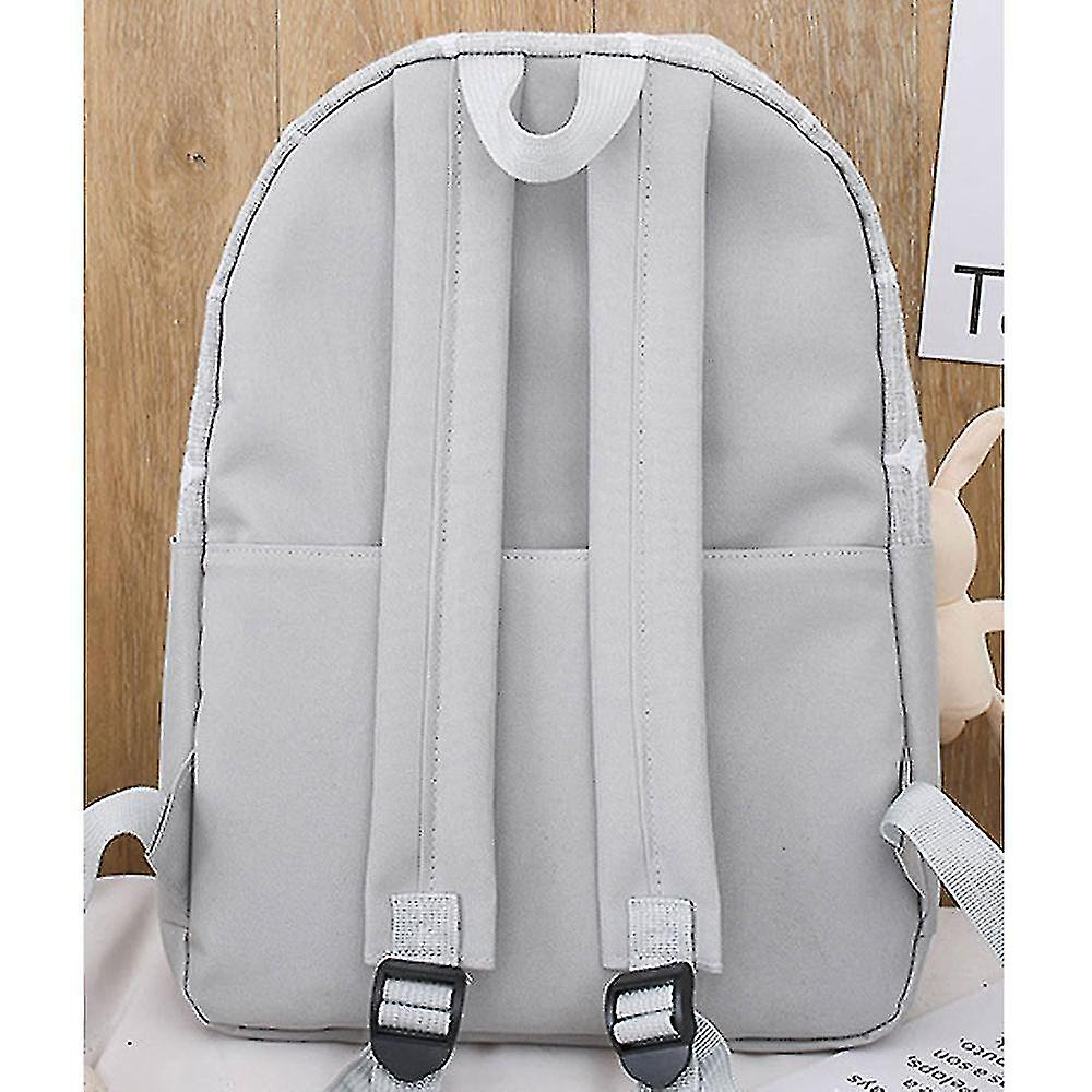 Foto 4 pulgar | Mochila Huoguo Para Estudiantes, Gris, Para Escuela Primaria - Venta Internacional.