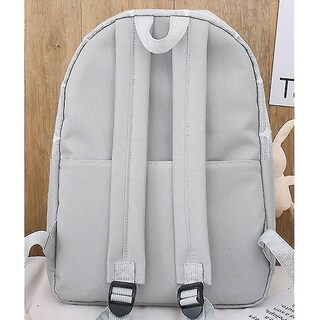 Foto 3 | Mochila Huoguo Para Estudiantes, Gris, Para Escuela Primaria - Venta Internacional.