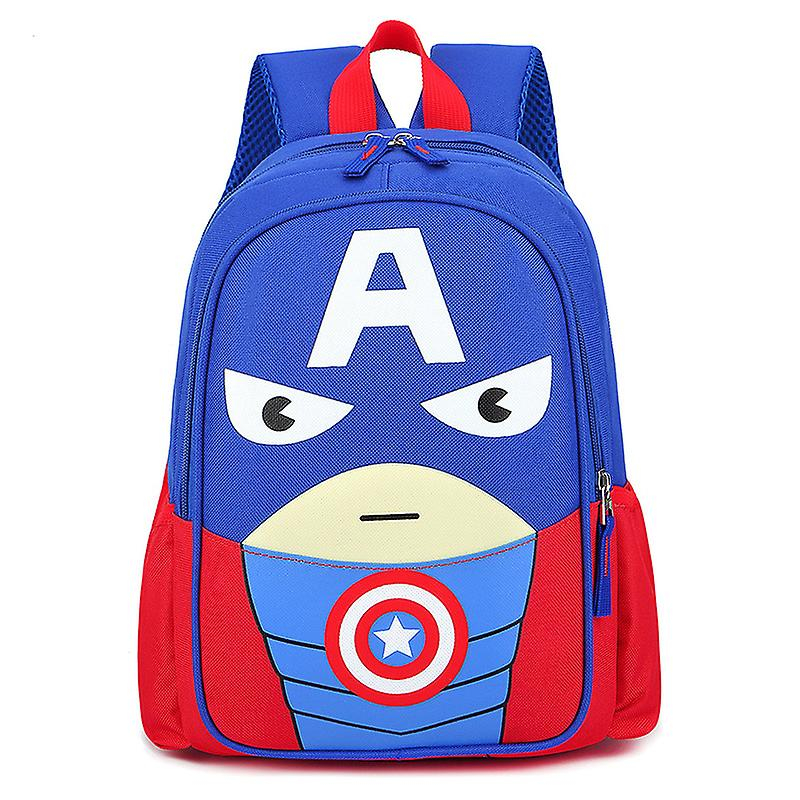 Foto 2 pulgar | Mochila Sarahe Para Niños Con Superhéroes Spiderman Superman Iron  - Venta Internacional.