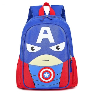 Foto 1 | Mochila Sarahe Para Niños Con Superhéroes Spiderman Superman Iron - Venta Internacional.