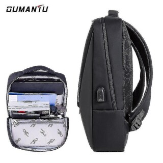 Foto 3 | Mochila Huoguo Impermeable De Nylon Casual Para Hombres Y Mujeres - Venta Internacional.