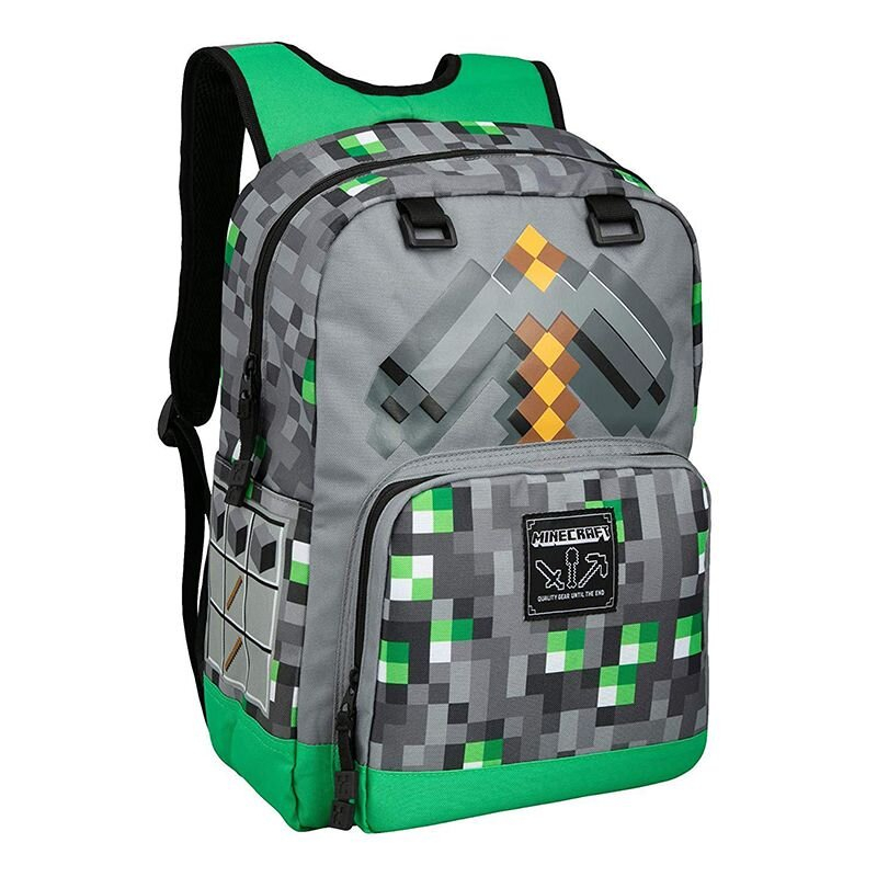 Foto 2 pulgar | Mochila Sanlin Beans Para Portátil Escolar De Minecraft Para Niños - Venta Internacional.