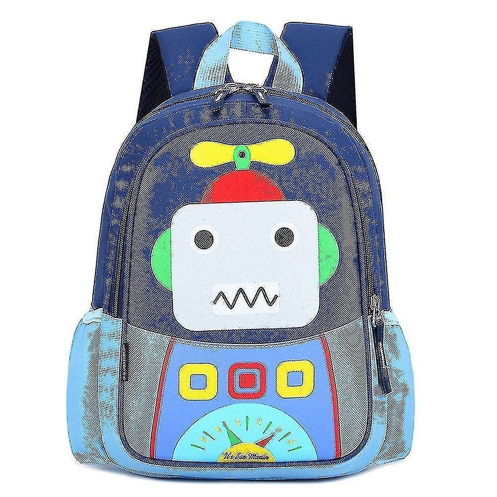 Foto 2 pulgar | Mochila Huoguo Kindergarten Robot School Nylon 0,4 Kg - Venta Internacional.