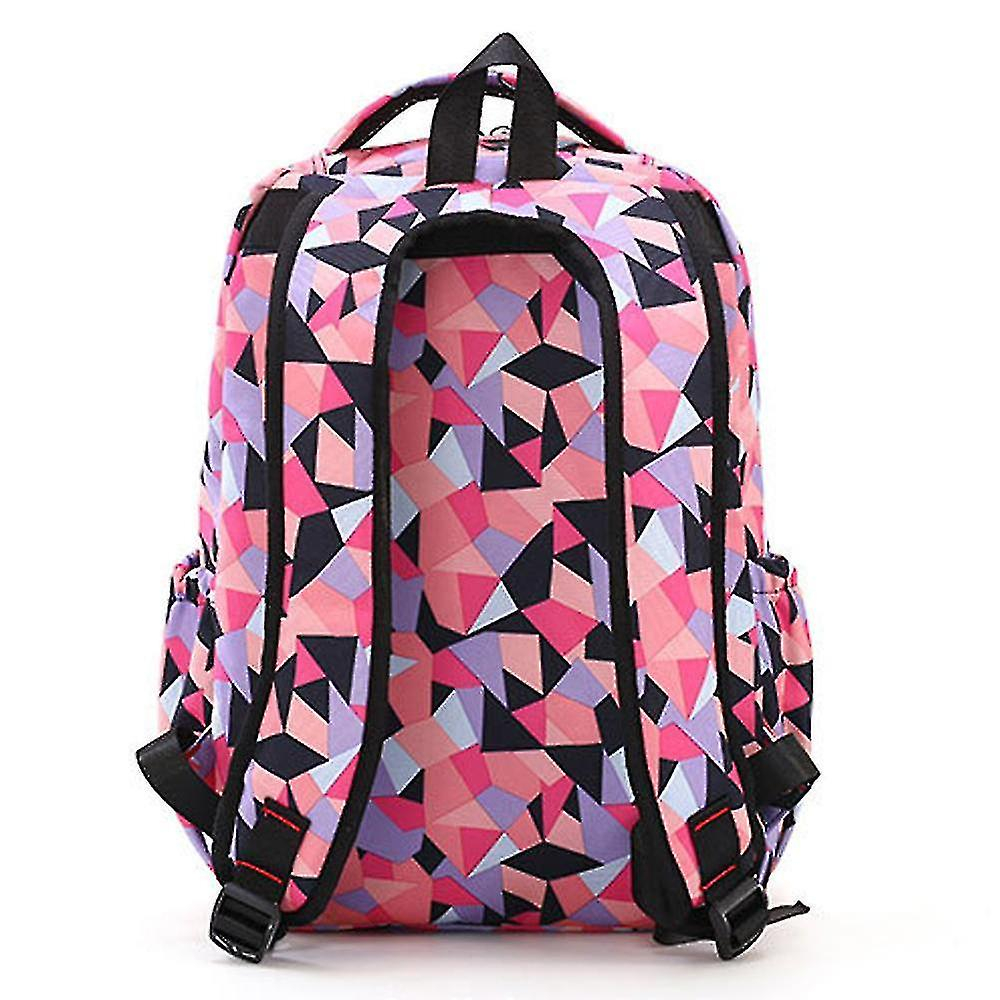 Foto 4 pulgar | Mochila Huoguo Para Niña Estudiante De Secundaria, Color Rojo Rosa - Venta Internacional.