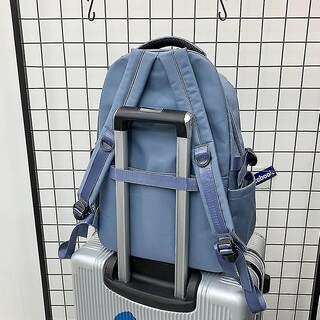 Foto 3 | Mochila Huoguo, Moderna, Casual, Para Estudiantes, Escuela, Rosa - Venta Internacional.