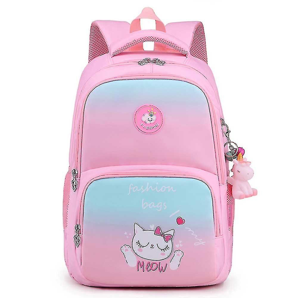 Foto 2 pulgar | Mochila Huoguo Bonita, Ligera E Impermeable Para Niñas, Rosa - Venta Internacional.