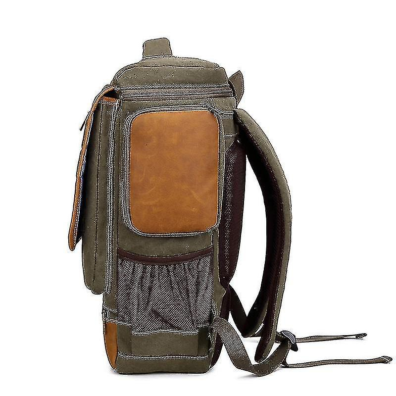Foto 4 pulgar | Mochila Huoguo, Casual, Cómoda, Deportiva Al Aire Libre, Color Caqui - Venta Internacional.