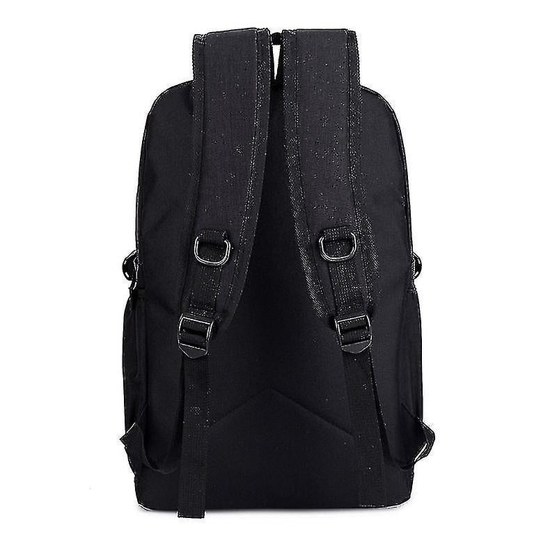 Foto 5 pulgar | Mochila Huoguo Espaciosa Con Detalles De Piel Sintética Azul Oscuro - Venta Internacional.