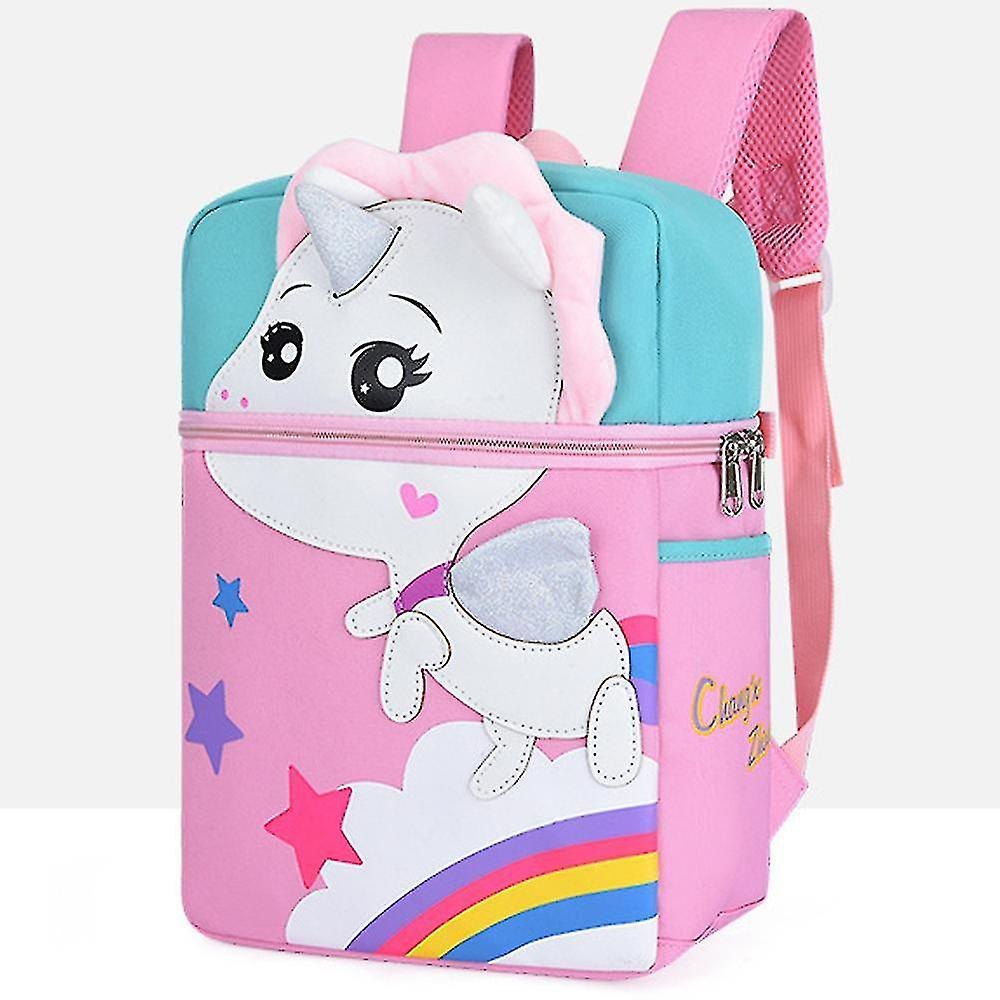 Foto 3 pulgar | Mochila Huoguo, Mochila Escolar Para Niños De 2 A 8 Años, Rosa Claro - Venta Internacional.