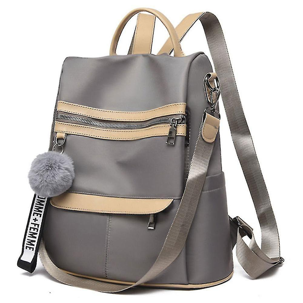 Foto 1 | Mochila Huoguo, Moda Europea Y Americana, Borla, Color Caqui - Venta Internacional.