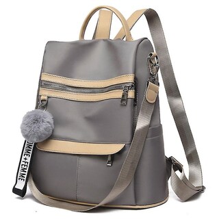 Foto 1 | Mochila Huoguo, Moda Europea Y Americana, Borla, Color Caqui - Venta Internacional.