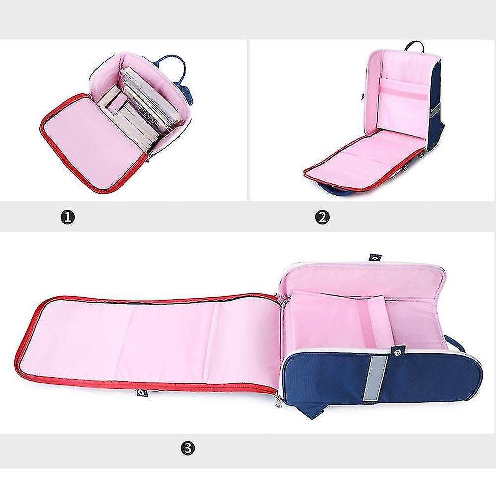 Foto 3 pulgar | Mochila Huoguo Ligera Para Niños Verde 30x19x39cm - Venta Internacional.