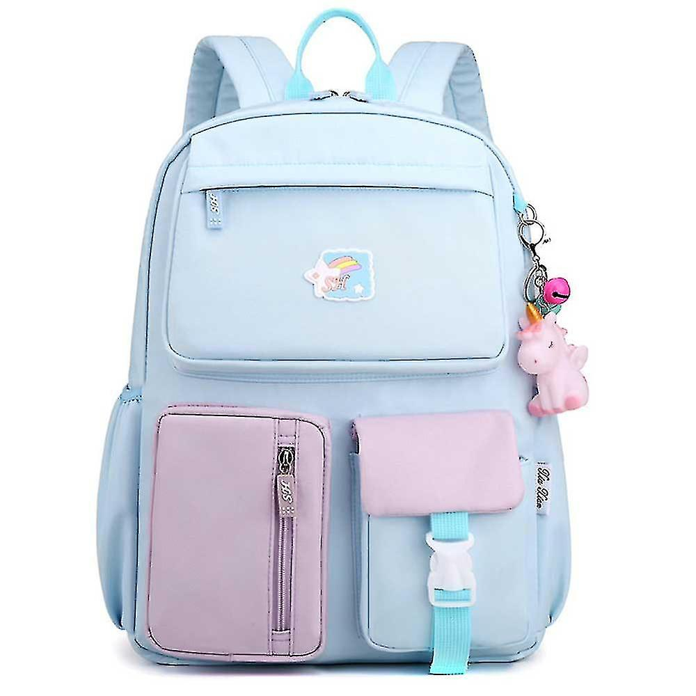 Foto 2 pulgar | Mochila Huoguo Para Estudiantes, Escuelas, Viajes Y Trabajo, Mochila Azul - Venta Internacional.