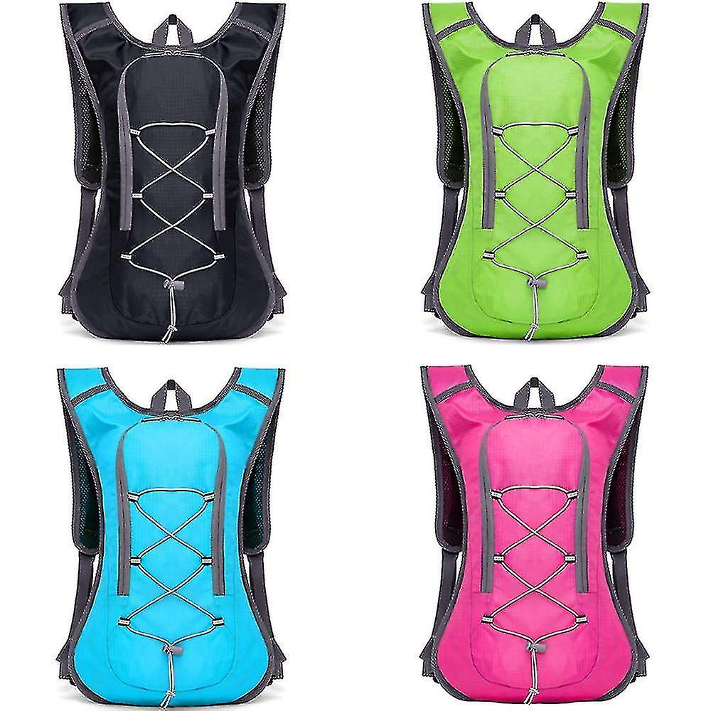 Foto 2 | Mochila Huoguo Set De Tres Piezas De Poliamida Y Nailon Rosa - Venta Internacional.