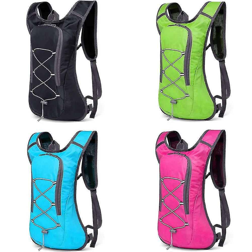 Foto 4 pulgar | Mochila Huoguo Set De Tres Piezas De Poliamida Y Nailon Rosa - Venta Internacional.