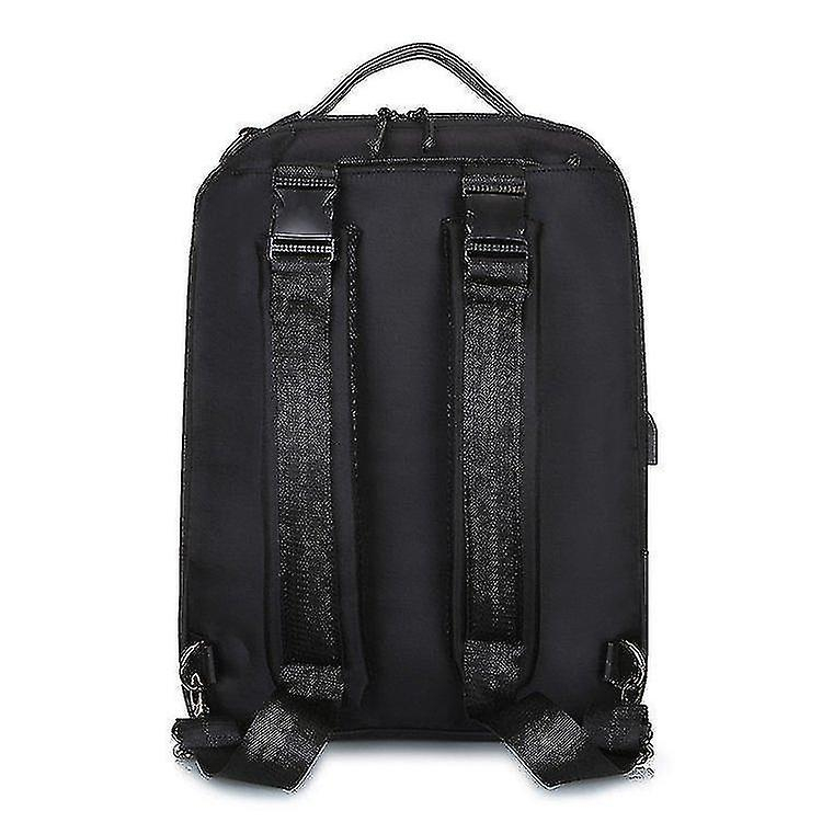 Foto 4 pulgar | Mochila Huoguo Business Para Hombre Con Puerto De Carga Usb Negra - Venta Internacional.