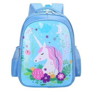 Foto 1 | Mochila Sanlin Beans Con Dibujos Animados De Unicornios Para Niñas De 1 A 3 Años - Venta Internacional.