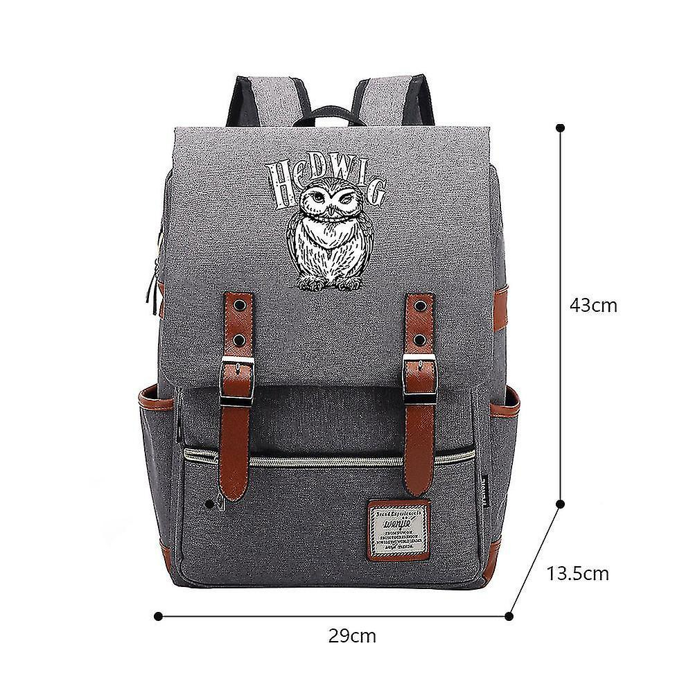 Foto 5 pulgar | Mochila Sanlin Beans Owl Youth Leisure 20 L Impermeable - Venta Internacional.