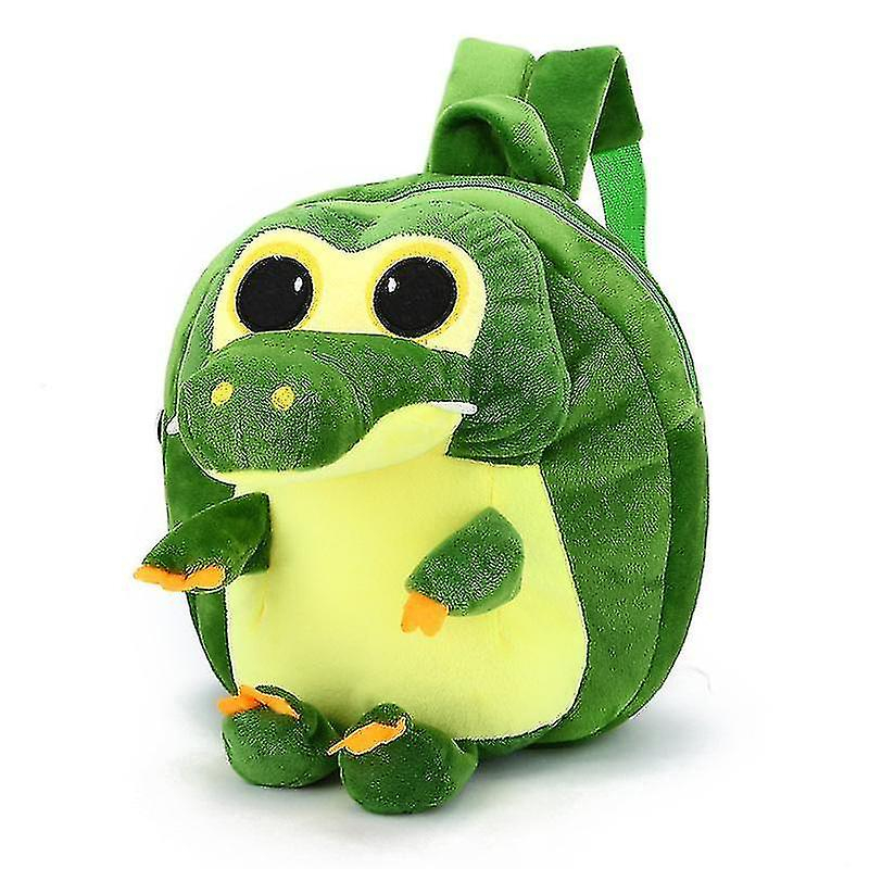Foto 3 pulgar | Mochila De Peluche Infantil Huoguo De Cocodrilo Roja - Venta Internacional.