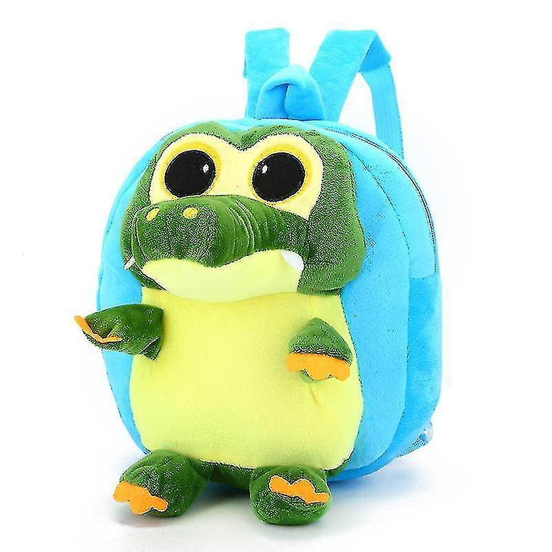 Foto 4 pulgar | Mochila De Peluche Infantil Huoguo De Cocodrilo Roja - Venta Internacional.