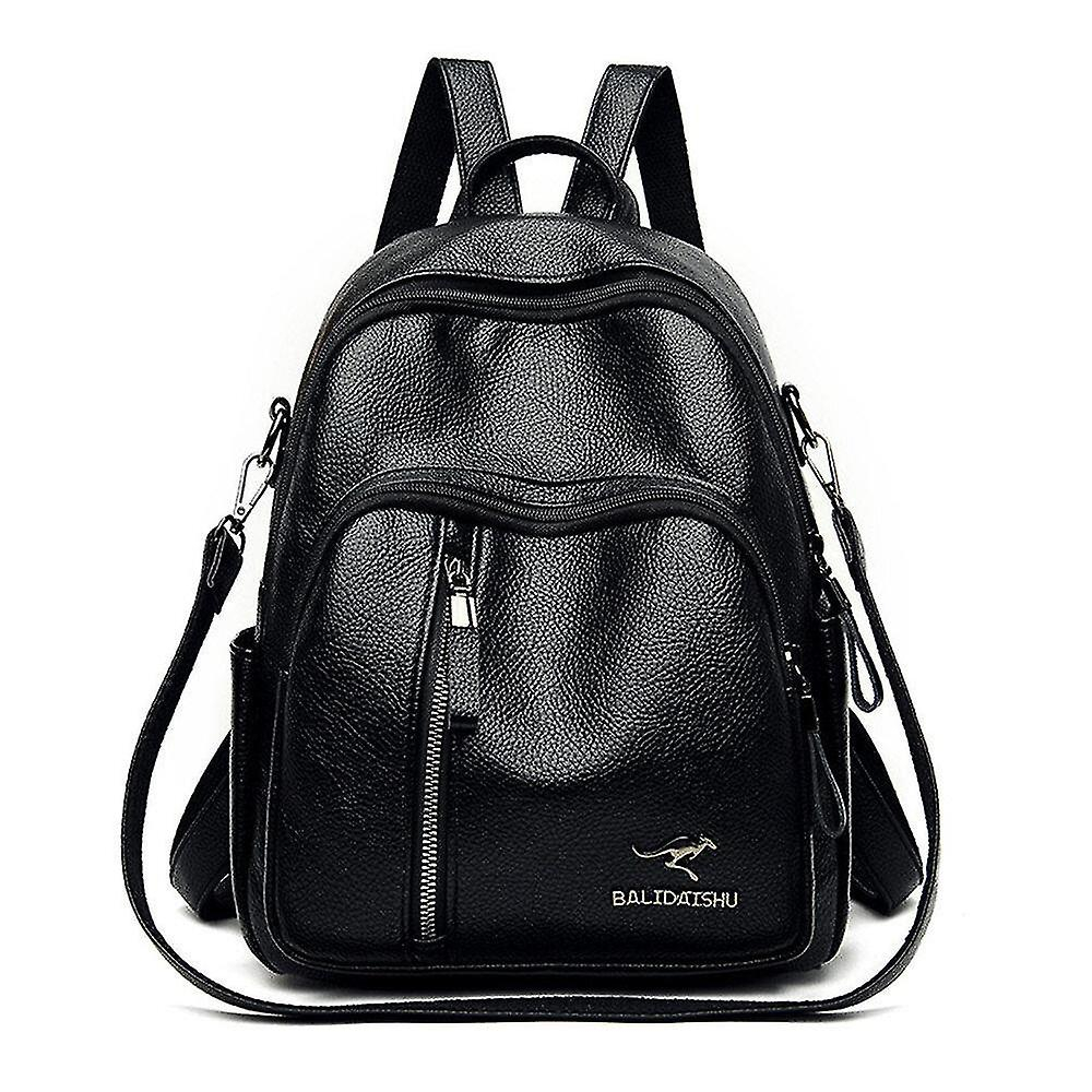 Foto 2 pulgar | Mochila Huoguo De Piel Sintética De Alta Calidad Para Mujer De Gran Capacidad - Venta Internacional.
