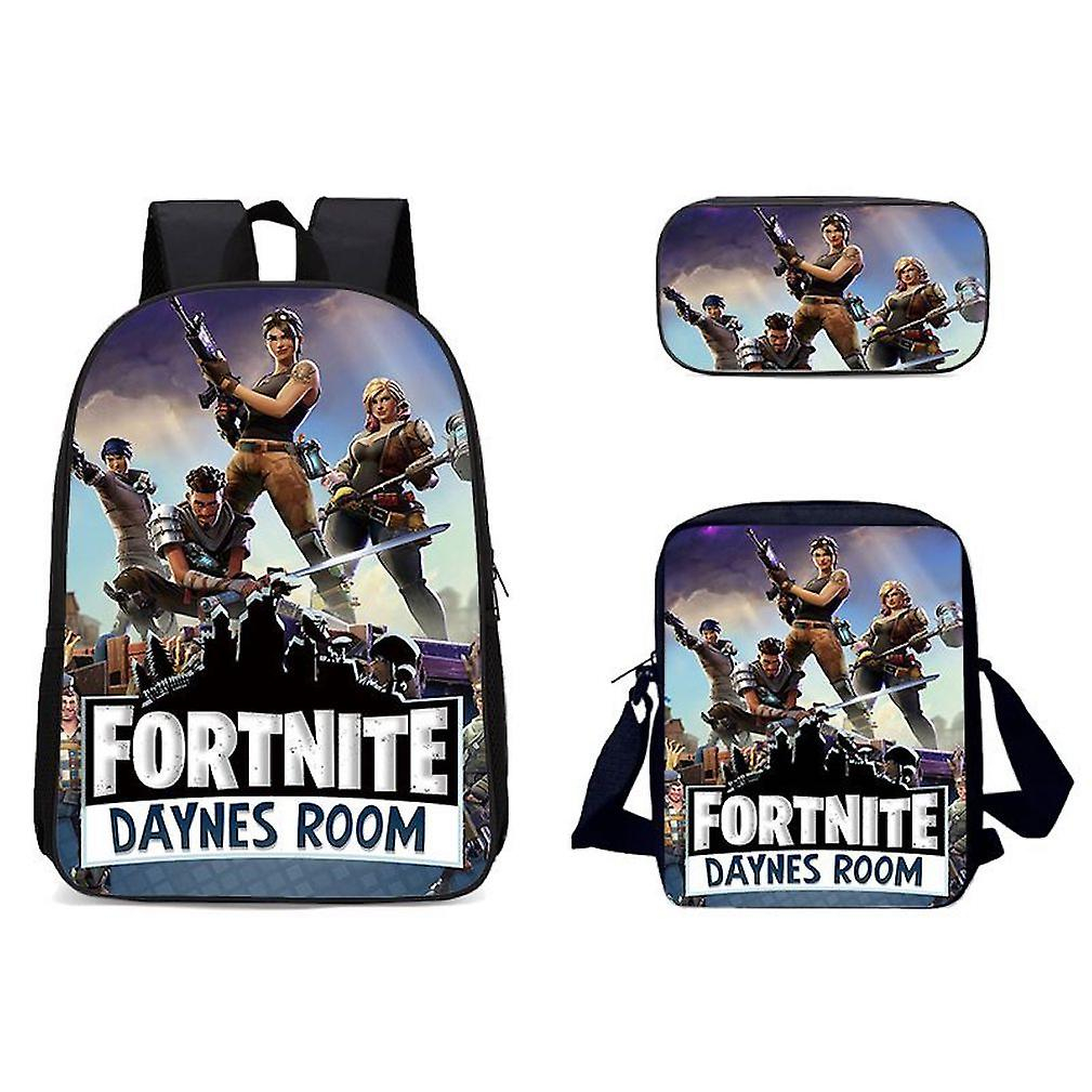 Juego De 3 Mochilas Oxford, Bandolera Y Portalápices Para  - Venta Internacional.