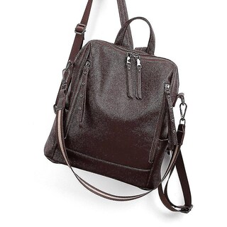 Foto 4 | Mochila Huoguo, Versión Coreana, Antirrobo, Piel Sintética, Para Mujer - Venta Internacional.