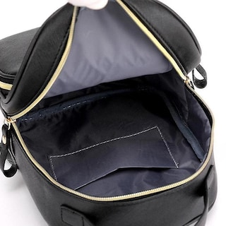 Foto 3 | Mochila Huoguo Para Mujer, Mochila Escolar De Piel Sintética Con Forma De Gato - Venta Internacional.