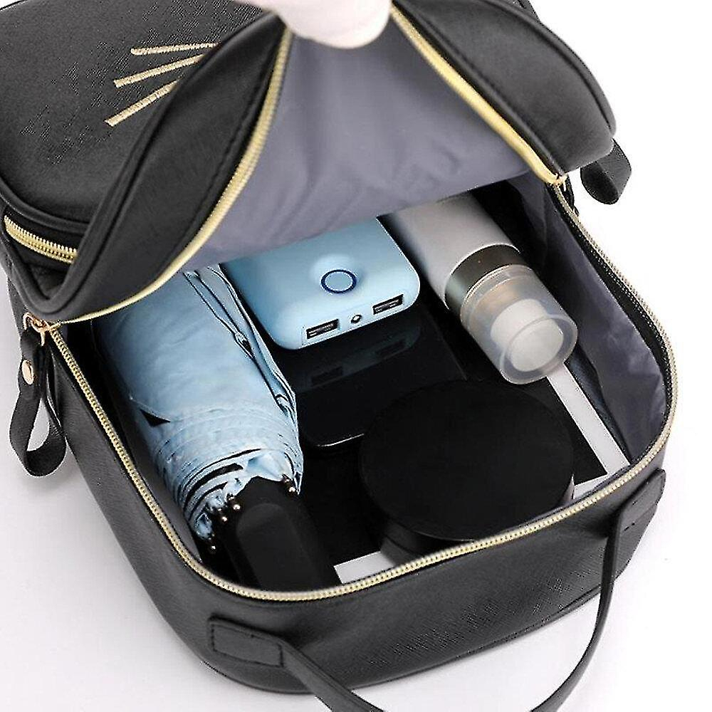 Foto 5 pulgar | Mochila Huoguo Para Mujer, Mochila Escolar De Piel Sintética Con Forma De Gato - Venta Internacional.