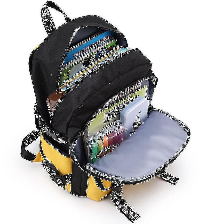Foto 4 pulgar | Mochila Huoguo Oxford De Tela Casual Para Niños, Escuela, Rosa/azul - Venta Internacional.