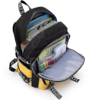 Foto 3 | Mochila Huoguo Oxford De Tela Casual Para Niños, Escuela, Rosa/azul - Venta Internacional.