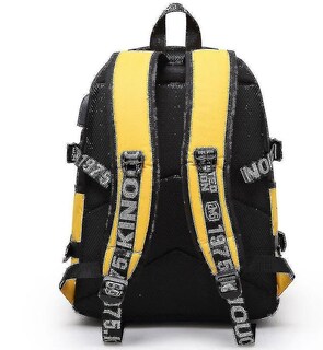 Foto 5 | Mochila Huoguo Oxford De Tela Casual Para Niños, Escuela, Rosa/azul - Venta Internacional.