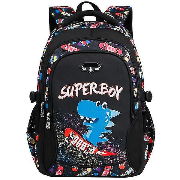 Foto 2 pulgar | Mochila Huoguo Dinosaur School Para Niñas Y Niños 41x28x20cm - Venta Internacional.