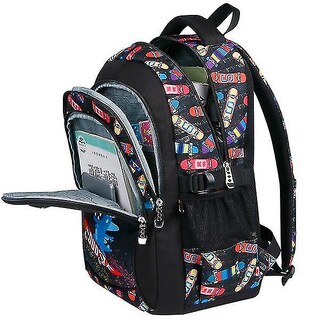 Foto 2 | Mochila Huoguo Dinosaur School Para Niñas Y Niños 41x28x20cm - Venta Internacional.